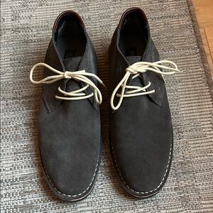 Kenneth Cole Reaction Dark Gray Chukka Boots